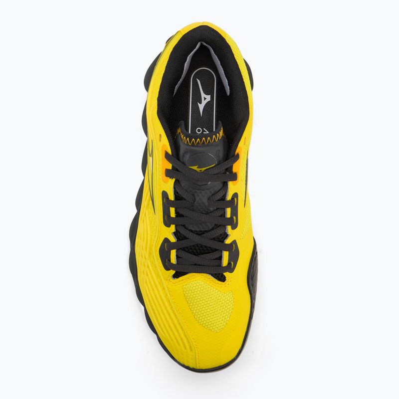 Padelio bateliai Mizuno Wave Enforce Tour 2 vibrant yellow/black/black sand 5