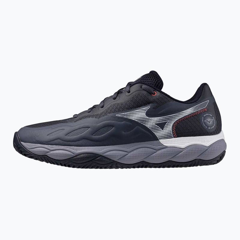 Teniso batai Mizuno Wave Enforce Court CC odyssey gray/white/blue granite