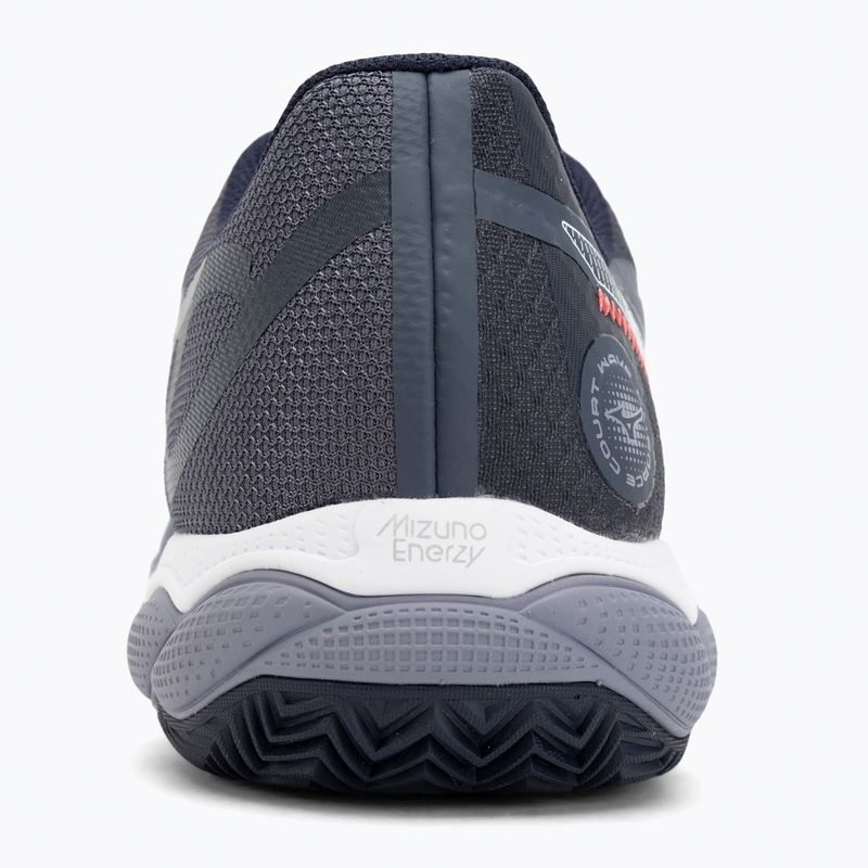 Teniso batai Mizuno Wave Enforce Court CC odyssey gray/white/blue granite 6