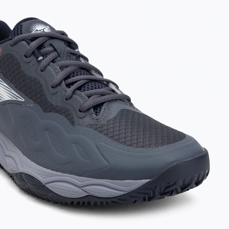 Teniso batai Mizuno Wave Enforce Court CC odyssey gray/white/blue granite 7