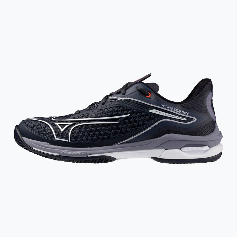 Teniso batai Mizuno Wave Exceed Tour 6 CC odyssey gray/white/blue granite