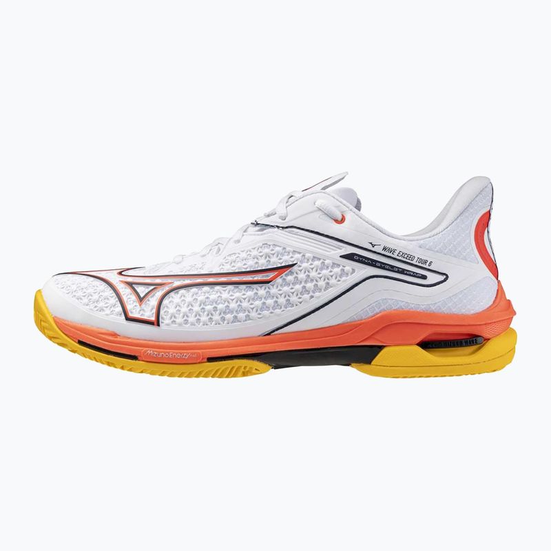 Teniso batai Mizuno Wave Exceed Tour 6 CC white/baritone blue/fiery coral 2