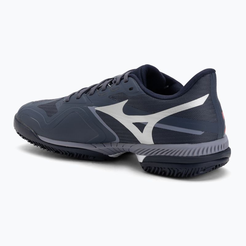 Teniso batai Mizuno Wave Exceed Court CC odyssey gray/white/blue granite 3