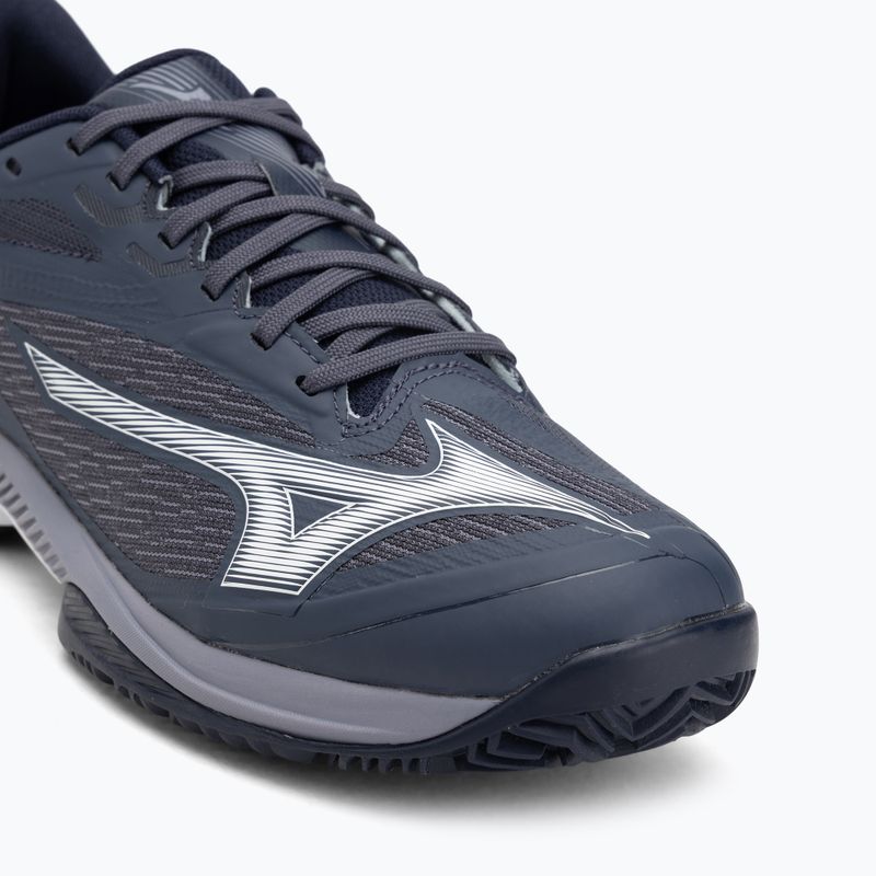 Teniso batai Mizuno Wave Exceed Court CC odyssey gray/white/blue granite 7
