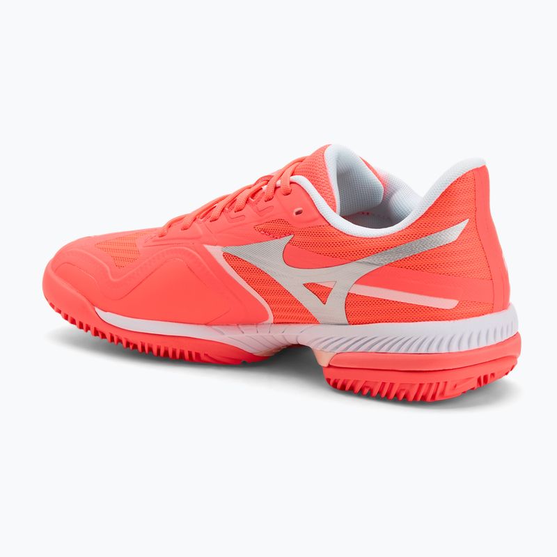Moteriški teniso batai Mizuno Wave Exceed Court CC W calypso coral/white/barely pink 3