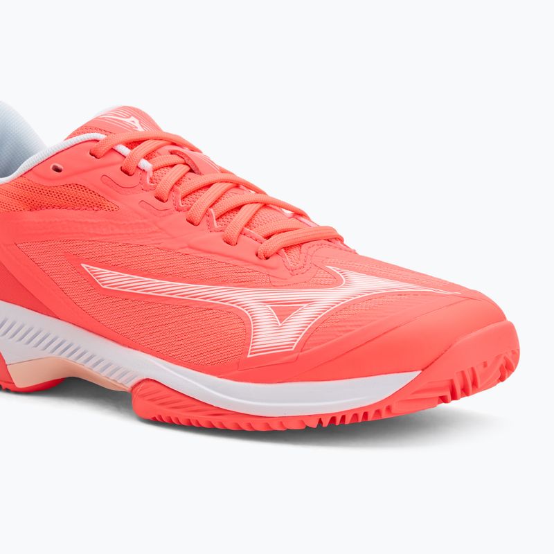 Moteriški teniso batai Mizuno Wave Exceed Court CC W calypso coral/white/barely pink 7