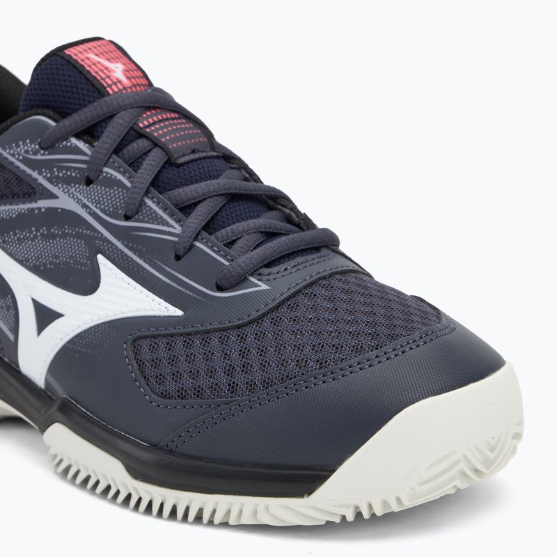 Teniso batai Mizuno Break Shot 5 CC odyssey gray/white/blue granite 7