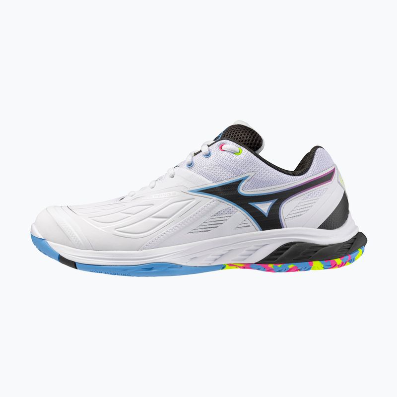 Badmintono batai Mizuno Wave Fang 2 white/pink tetra/all abroad 8