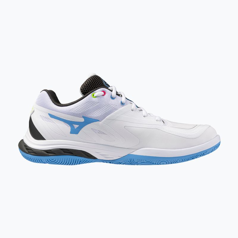 Badmintono batai Mizuno Wave Fang 2 white/pink tetra/all abroad 9