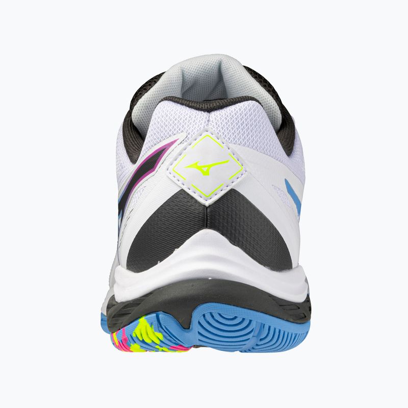 Badmintono batai Mizuno Wave Fang 2 white/pink tetra/all abroad 10