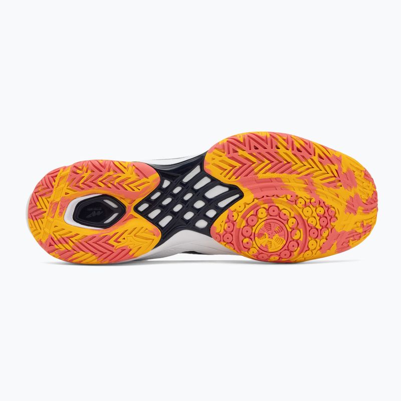 Badmintono batai Mizuno Wave Claw 3 white/citrus/calypso coral 4