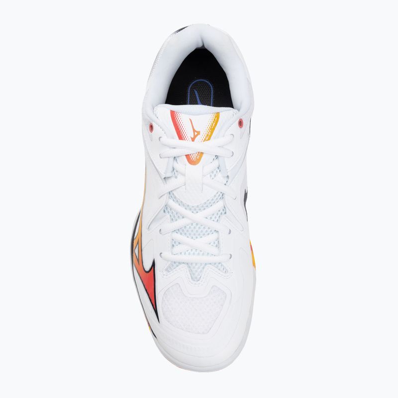 Badmintono batai Mizuno Wave Claw 3 white/citrus/calypso coral 5
