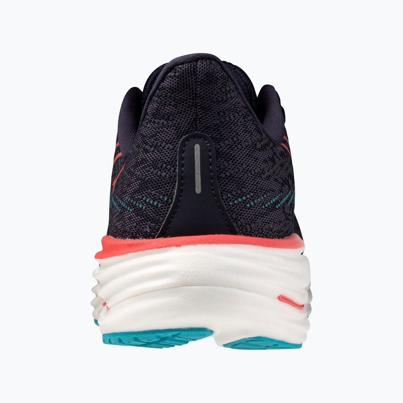 Vyriški bėgimo batai Mizuno Wave Rider 29 odyssey gray/Ccapri breeze/calypso coral 5