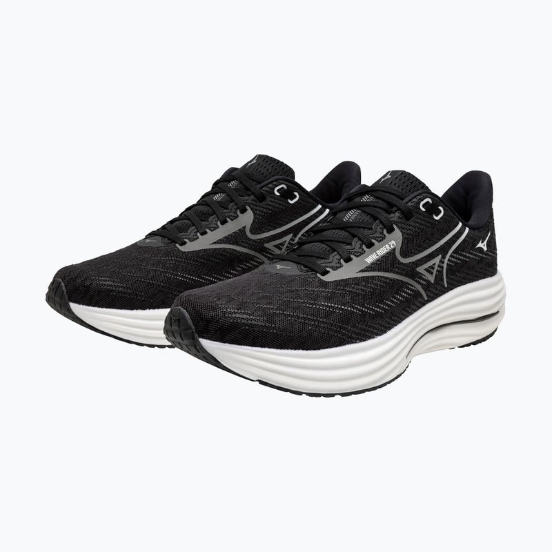 Vyriški bėgimo batai Mizuno Wave Rider 29 Black sand/quiet shade/black 8