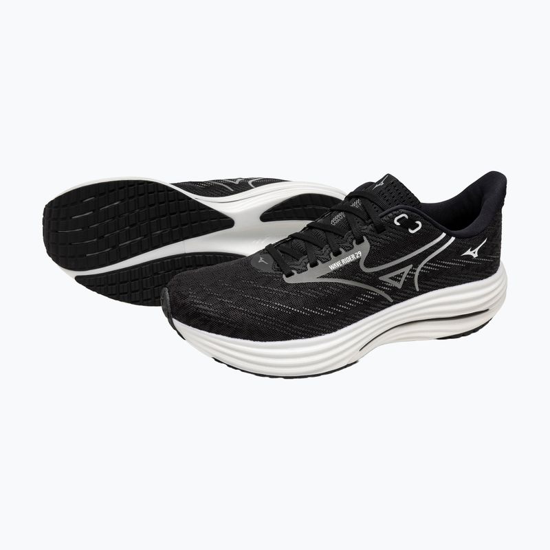 Vyriški bėgimo batai Mizuno Wave Rider 29 Black sand/quiet shade/black 9