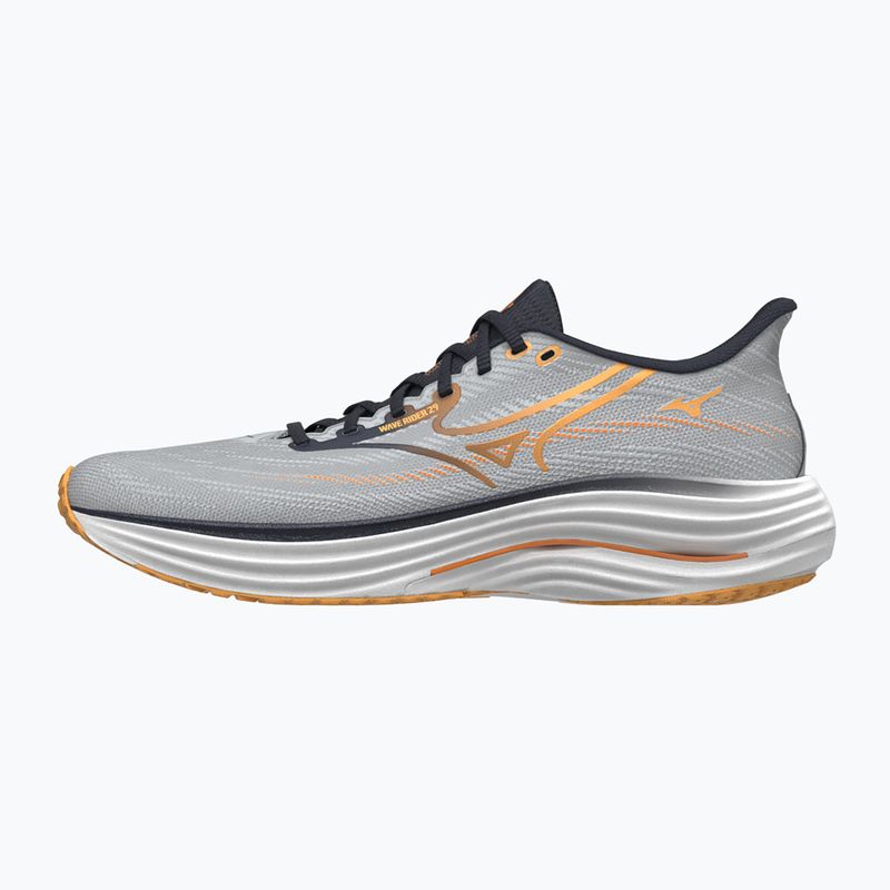 Vyriški bėgimo batai Mizuno Wave Rider 29 harbor mist/baritone blue/tang orange 9