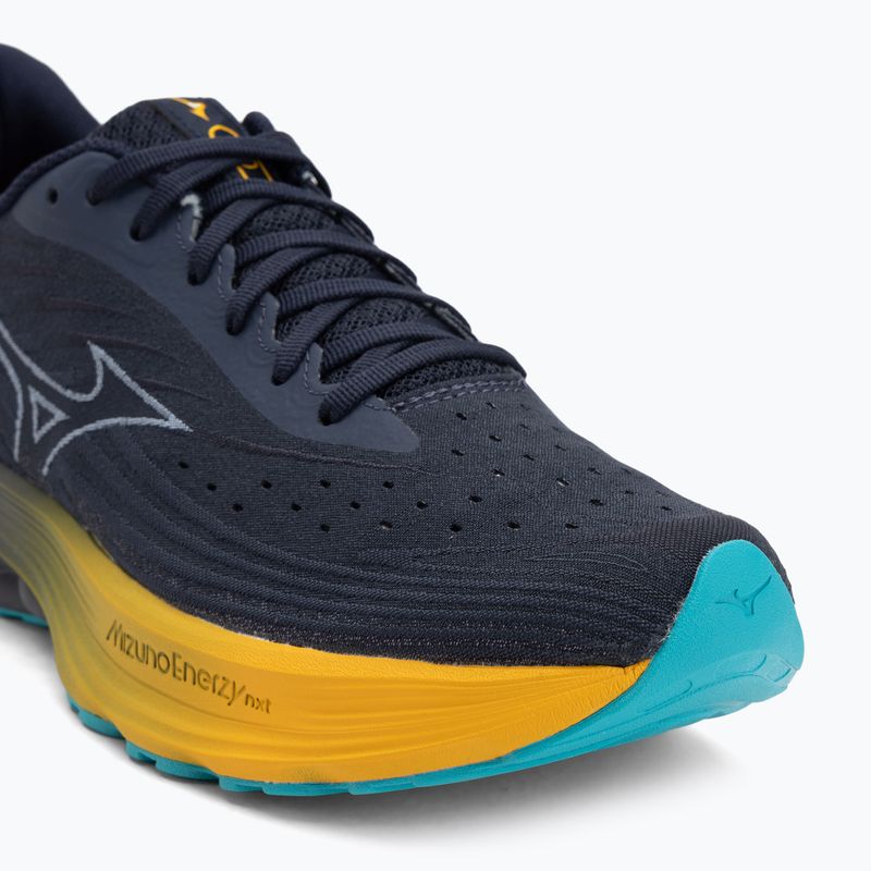 Vyriški bėgimo batai Mizuno Wave Skyrise 6 odyssey gray/icelandic blue/citrus 7