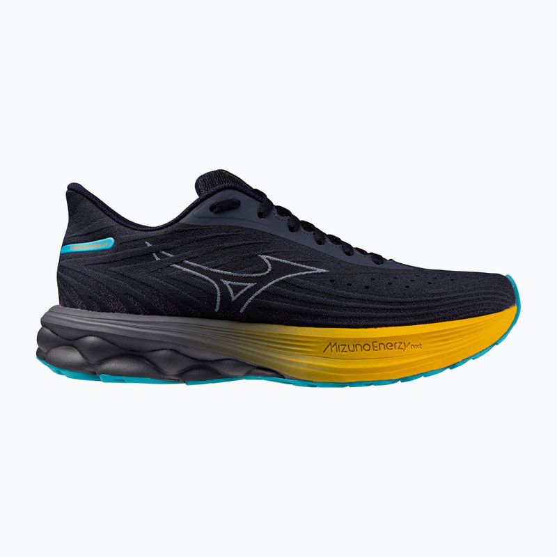 Vyriški bėgimo batai Mizuno Wave Skyrise 6 odyssey gray/icelandic blue/citrus 2