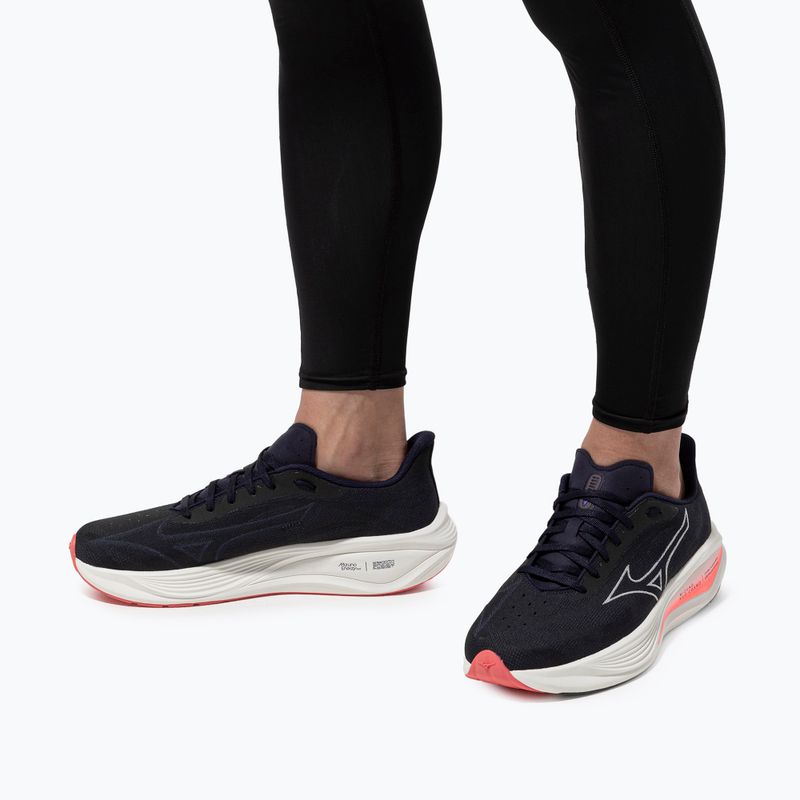 Vyriški bėgimo batai Mizuno Neo Cosmo baritone blue/snow white/striking coral 10