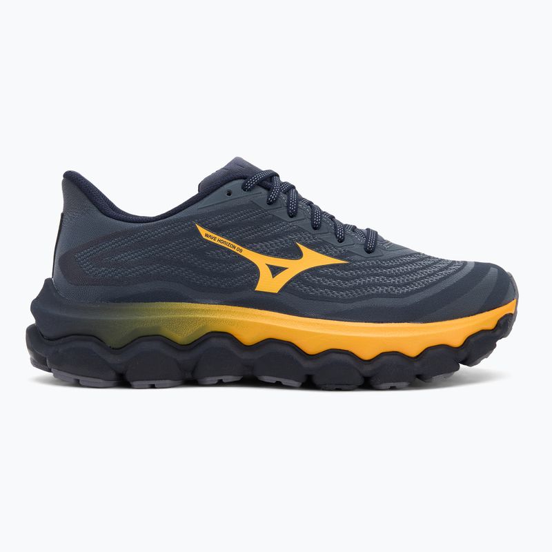 Vyriški bėgimo batai Mizuno Wave Horizon 8 blue granite/citrus/baritone blue 2