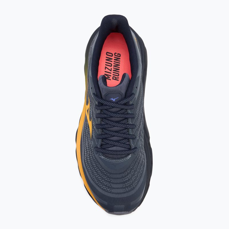 Vyriški bėgimo batai Mizuno Wave Horizon 8 blue granite/citrus/baritone blue 5