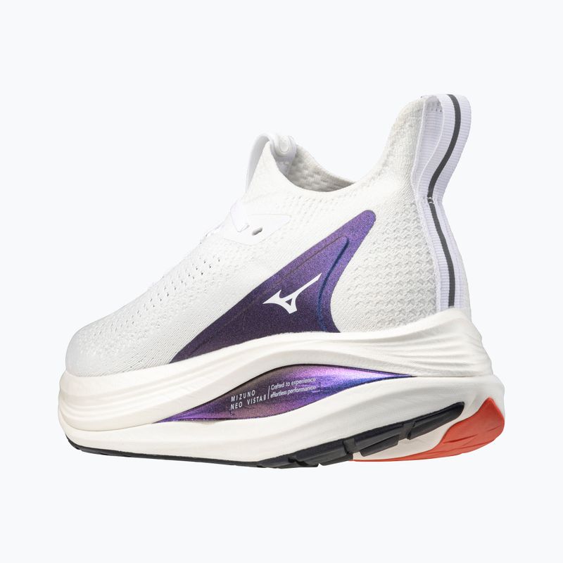 Vyriški bėgimo batai Mizuno Neo Vista 2 white/white/iris bloom 4