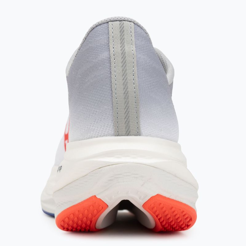 Vyriški bėgimo batai Mizuno Wave Rebellion Flash 3 white/fiery coral 2/iris bloom 6