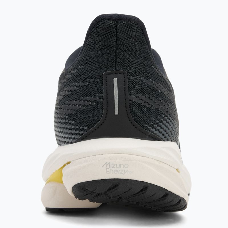Vyriški bėgimo batai Mizuno Wave Inspire 21 black/white/vibrant yellow 6