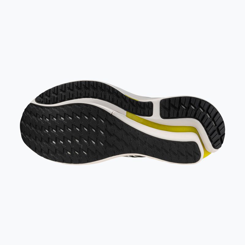 Vyriški bėgimo batai Mizuno Wave Inspire 21 black/white/vibrant yellow 13