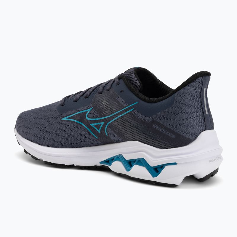 Vyriški bėgimo bateliai Mizuno Wave Equate 9 odyssey gray/capri breeze/black 3