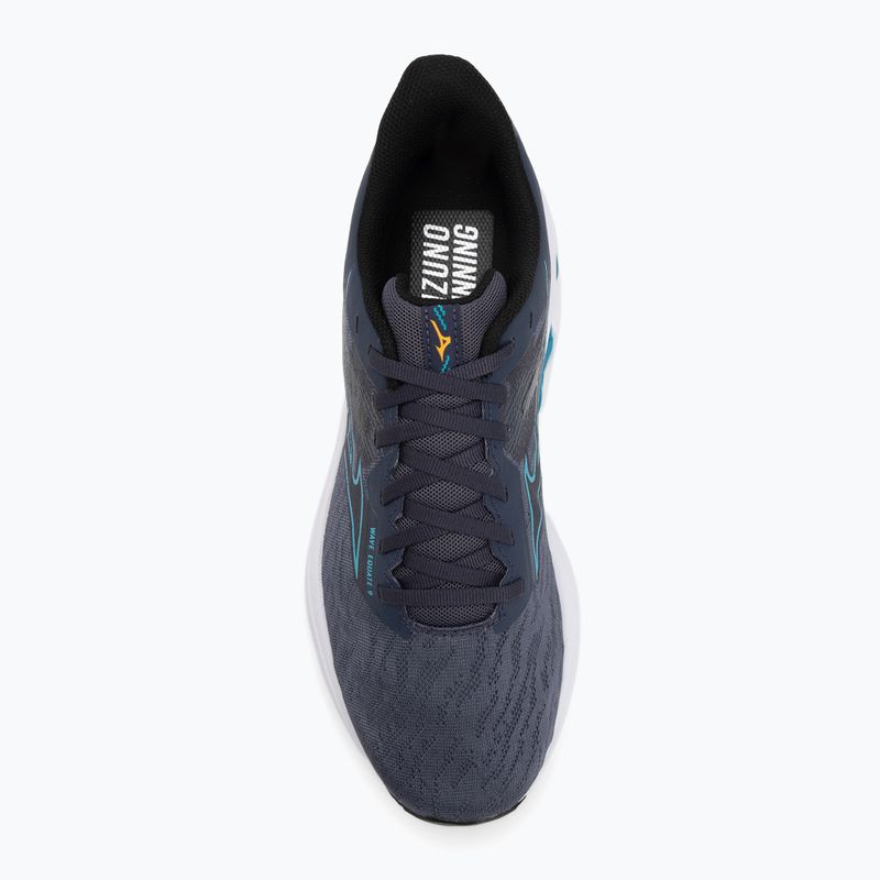 Vyriški bėgimo bateliai Mizuno Wave Equate 9 odyssey gray/capri breeze/black 5