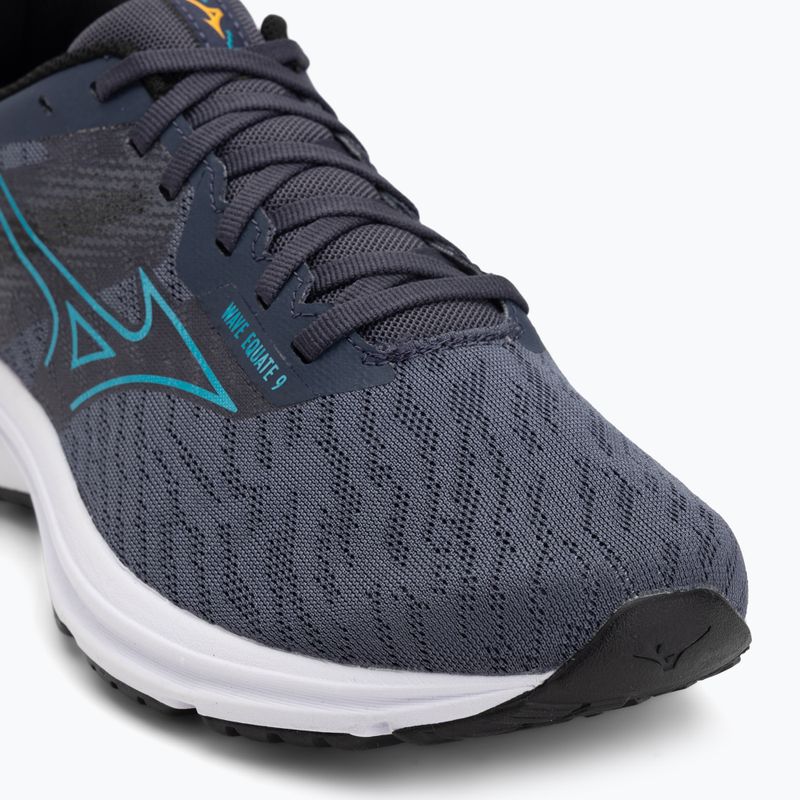 Vyriški bėgimo bateliai Mizuno Wave Equate 9 odyssey gray/capri breeze/black 7