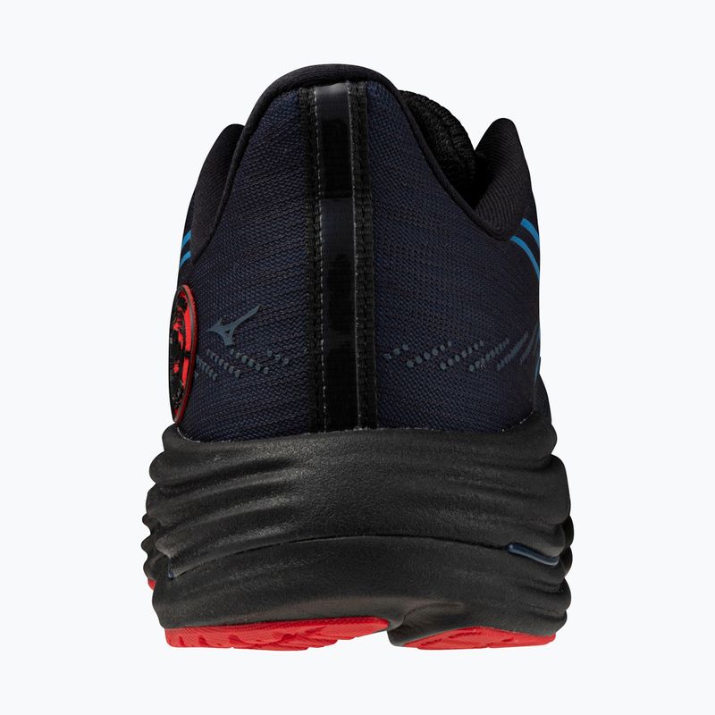 Bėgimo batai Mizuno Wave Rider 29 amsterdam black/all aboard/high risk red 10