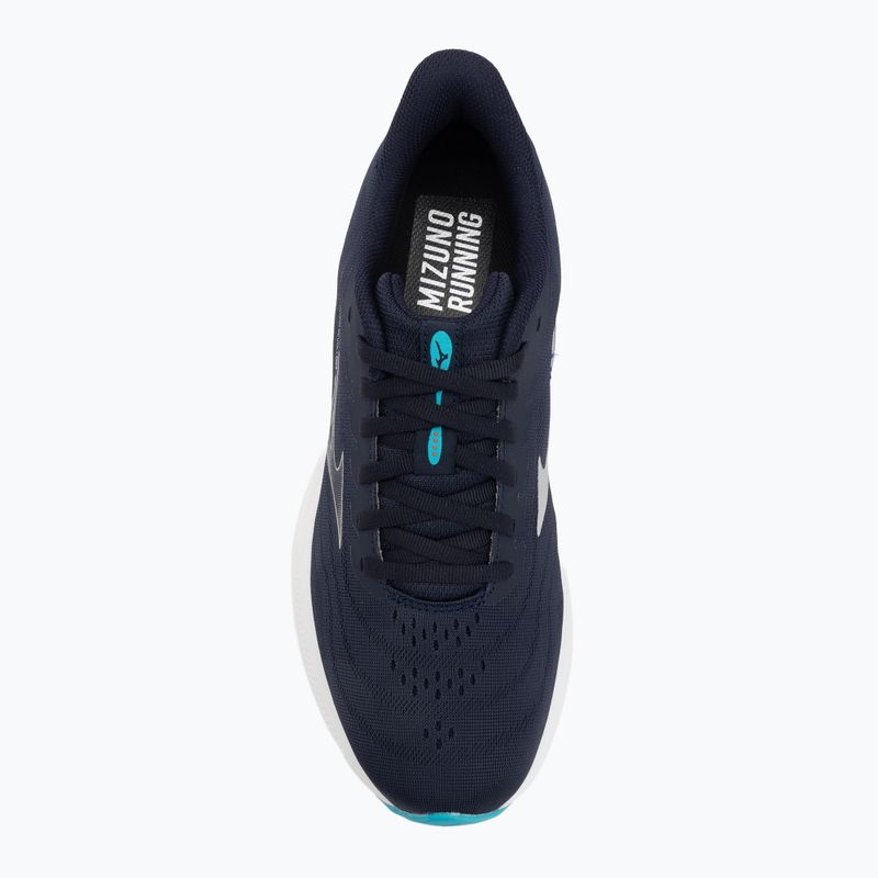 Vyriški bėgimo batai Mizuno Revolt 4 baritone blue/silver/capri bre 5