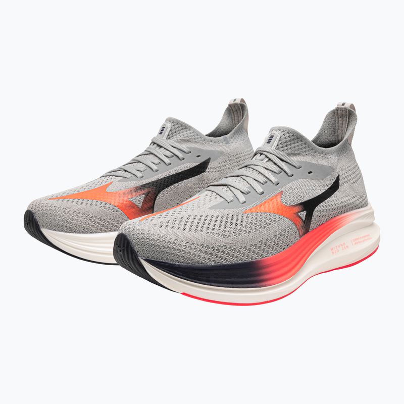 Vyriški bėgimo batai Mizuno Neo Zen odyssey gray/silver/citrus 8