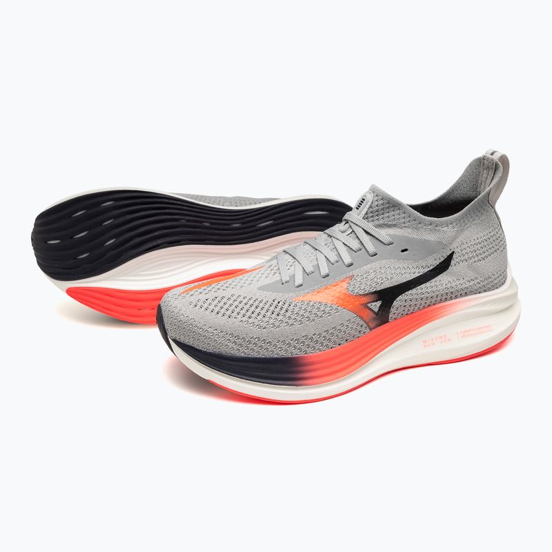 Vyriški bėgimo batai Mizuno Neo Zen odyssey gray/silver/citrus 9