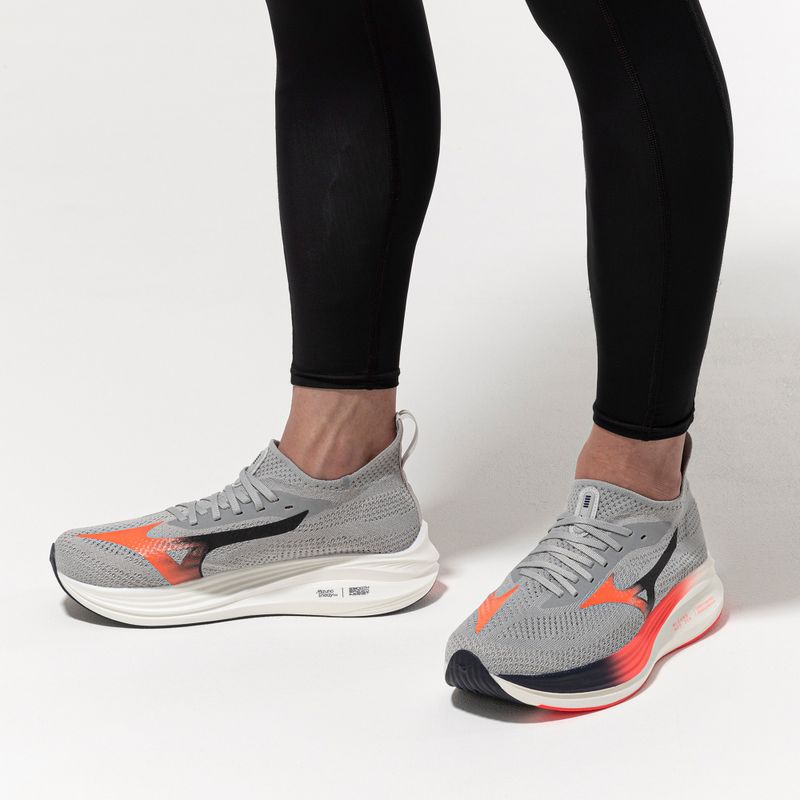 Vyriški bėgimo batai Mizuno Neo Zen odyssey gray/silver/citrus 10