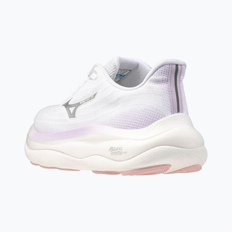 Moteriški bėgimo batai Mizuno Wave Sky 9 white/silver/orchid petal 4
