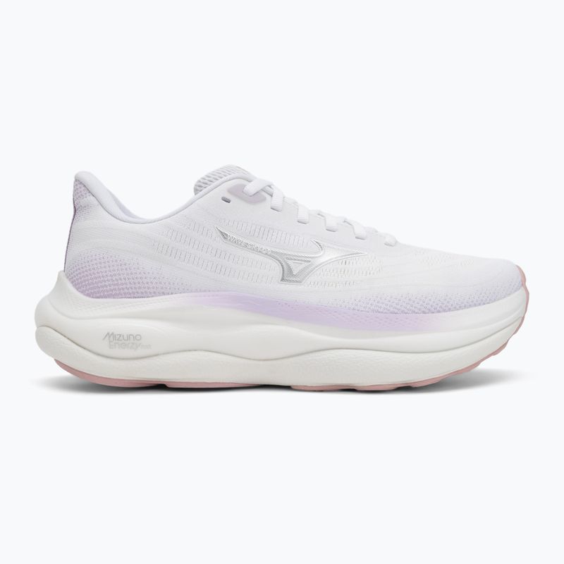Moteriški bėgimo batai Mizuno Wave Sky 9 white/silver/orchid petal 2