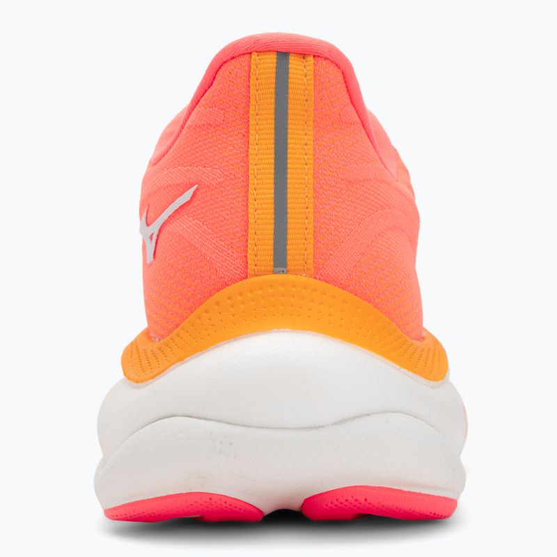 Moteriški bėgimo bateliai Mizuno Wave Sky 9 striking coral/baseball white/citrus 6