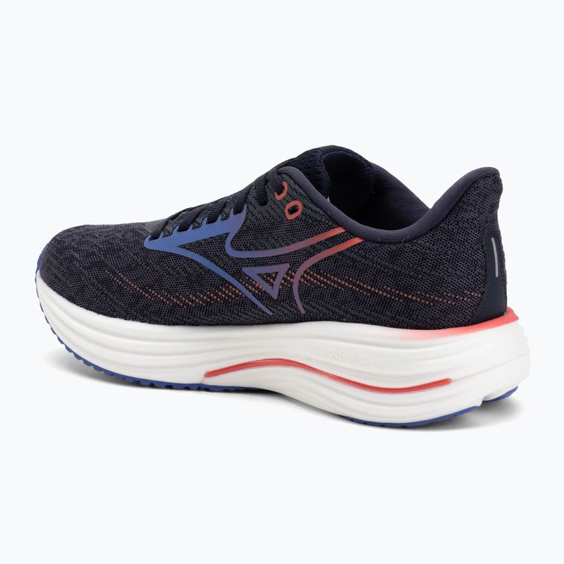 Moteriški bėgimo batai Mizuno Wave Rider 29 odyssey gray/iris bloom/calypsocoral 3