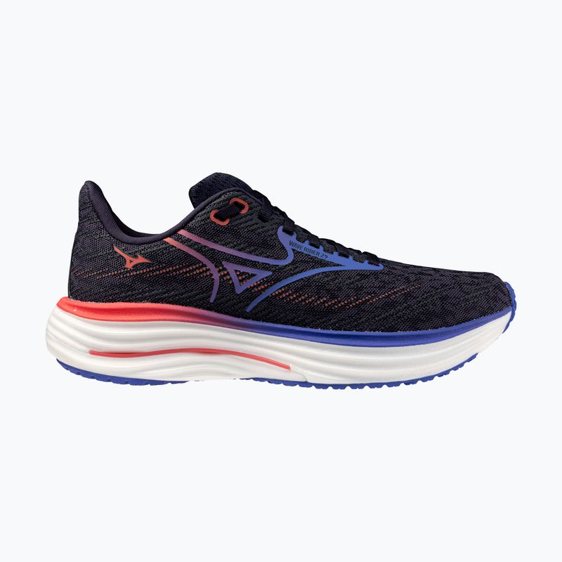 Moteriški bėgimo batai Mizuno Wave Rider 29 odyssey gray/iris bloom/calypsocoral 8