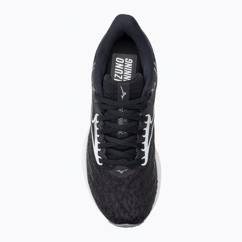 Moteriški bėgimo batai Mizuno Wave Rider 29 black sand/white/black 5
