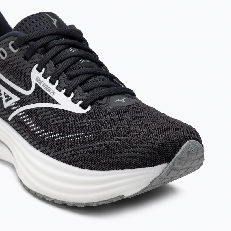 Moteriški bėgimo batai Mizuno Wave Rider 29 black sand/white/black 7