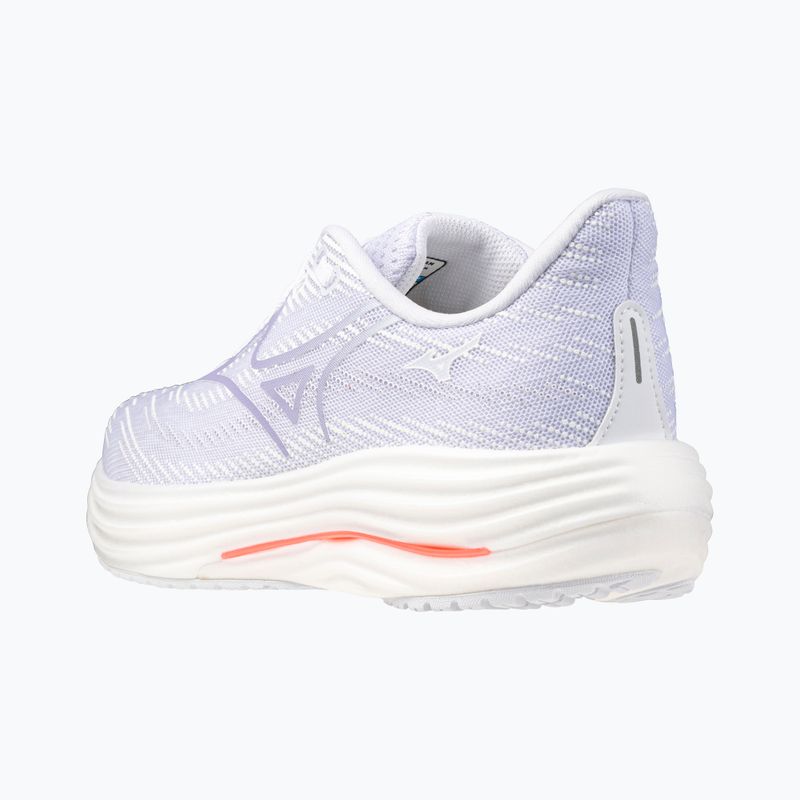 Moteriški bėgimo batai Mizuno Wave Rider 29 white/icelandic blue/strikingcoral 4
