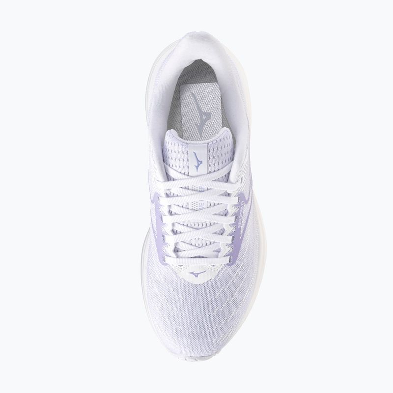 Moteriški bėgimo batai Mizuno Wave Rider 29 white/icelandic blue/strikingcoral 7