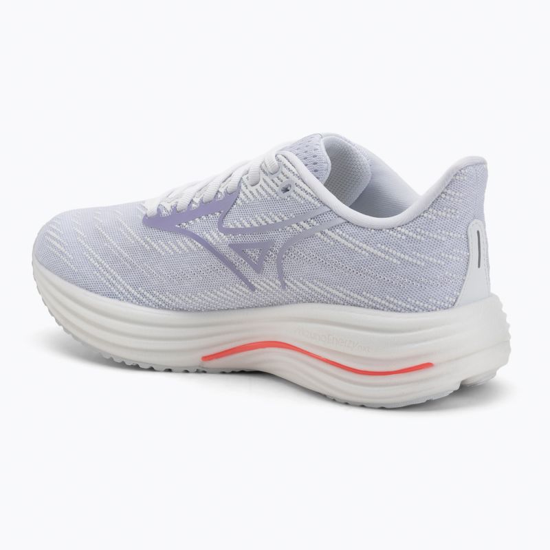 Moteriški bėgimo batai Mizuno Wave Rider 29 white/icelandic blue/strikingcoral 3