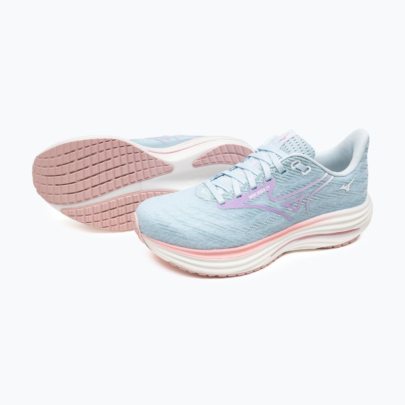 Moteriški bėgimo batai Mizuno Wave Rider 29 nantucket breeze/orchidpetal/bleachedmauve 9