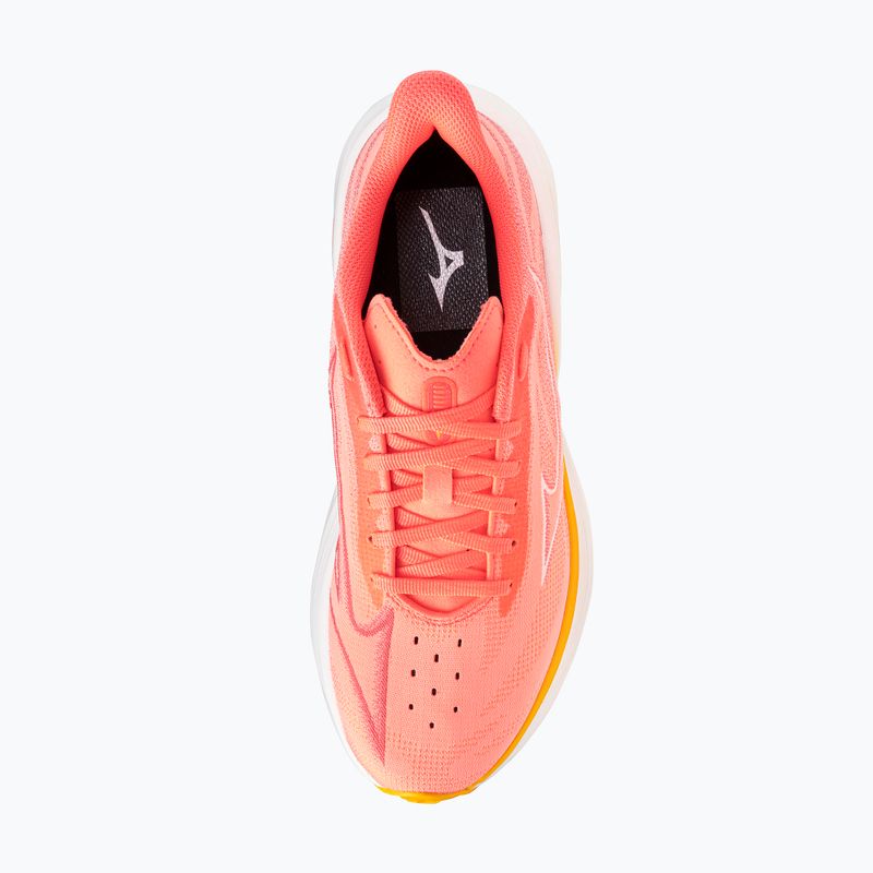 Moteriški bėgimo batai Mizuno Neo Cosmo striking coral/snow white/citrus 5