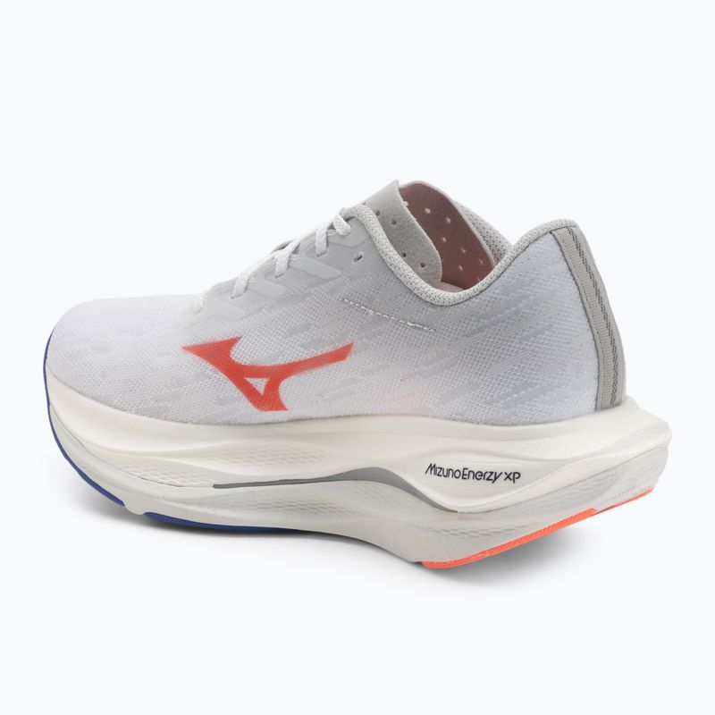 Moteriški bėgimo bateliai Mizuno Wave Rebellion Flash 3 white/striking coral/iris bloom 3
